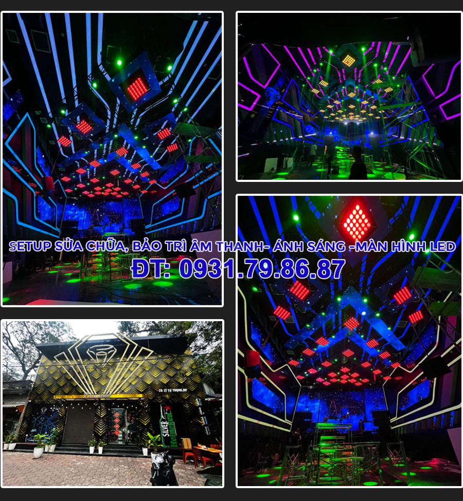 bảo trì sữa thiết bị âm thanh ánh sáng bar clup hải phòng