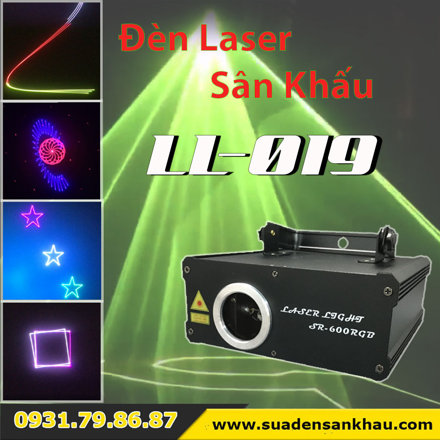 Đèn laser sân khấu mini LL-019