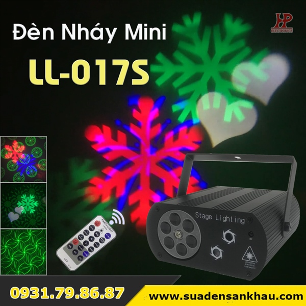 Đèn nháy xoay mini LL-017S