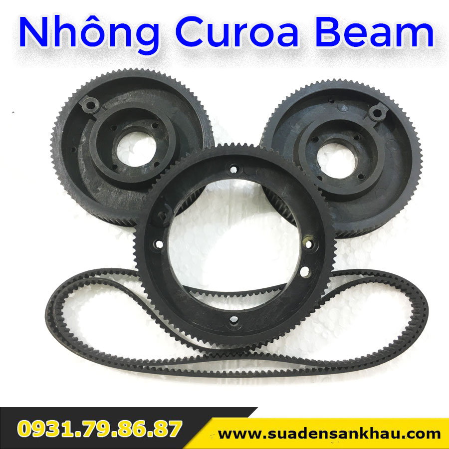 Puly nhựa răng 3M dây curoa Pan Tilt